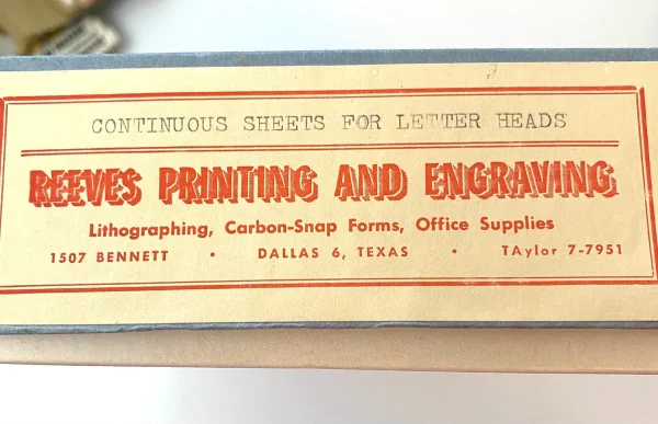 Vintage Continuous Second Sheets Letter Head Typing Paper Stationery White 7x9 10 Pcs Ephemera for Junk Journal Page Pen Pal Printing Cotton