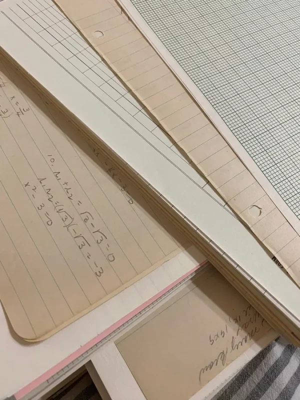 New old stock, grid, letterhead, lined 100 sheets!! Old lined graph office copy paper junk journal supplies signature sheets you love!